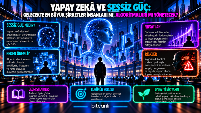 Yapay Zekâ ve Sessiz Güç: Gelecekte En Büyük Şirketler İnsanları mı, Algoritmaları mı Yönetecek?